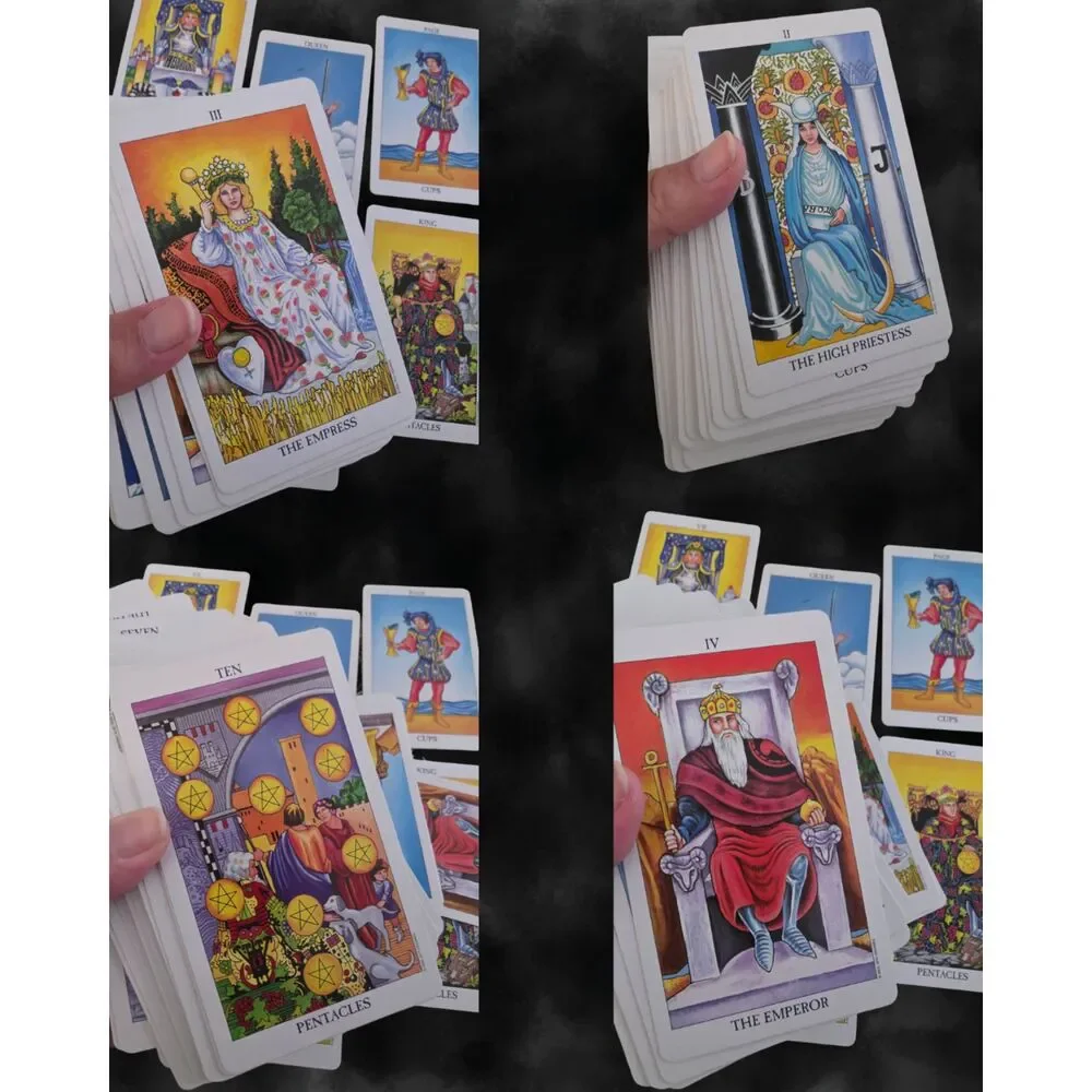 Radiant Rider Waite Tarot Deck US Games Systems Complete 78 Cards Booklet